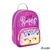 Рюкзак детский 29х22х10 к/з Кошечка малин. 49258 Феникс РА000034438