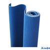 Картон цветной гофрированный 50x70 рулон синий 741134 Folia РА000046409