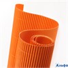 Картон цветной гофрированный 50x70 рулон оранжевый 741140 Folia РА000046412