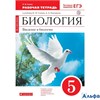 изд-во Дрофа Р тет  Сонин Н.И. ФГОС. Биология. Введение в биологию к учеб. Сонина Н.И. УМК "Сфера жи РА000043248