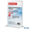 Подставка информ. двухсторонняя акрил. А5 (150х210мм) вертикальная 290424 BRAUBERG РА000045507