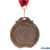 Медаль под нанесение 012, d=6,5, бронза 507645 РА000018472