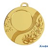 Медаль под нанесение 019, d=5, золото 1028899 РА000018447