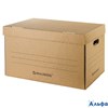 Короб архивный 480x325x295 Делопроизводство гофрокартон 126523 BRAUBERG РА-00008657