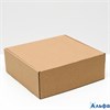 Коробка самосборная крафт 26 х 25 х 9,5 см 6914785 РА-00008865