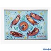Альбом для рисования А4 40л Выдры на отдыхе 110г/м2 Listoff АБ402468 (жен) РА-00020803 - фото 141880