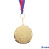 Медаль призовая золото 071 1 место с лентой 4.3×4.6 см 1919299 РА-00020827