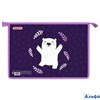 Папка для тетрадей А4 1 отделение картон/пластик на молнии Happy bear  Пифагор 272126 РА-00020951 - фото 142555