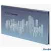 Планинг-еженедельник недатированный (165х90 мм) Staff твердая обложка 64 л. Metropolis 113514 РА-00020155 - фото 142585