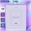 Тетрадь предметная Classic 48 л. рельефный картон матовая ламинация Геометрия клетка подсказ Brauberg 405140 РА-00020160 - фото 142594
