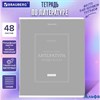 Тетрадь предметная Classic 48 л. рельефный картон матовая ламинация Литература линия подсказ Brauberg 405143 РА-00020163 - фото 142597