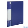 Папка 10 файлов стандарт синяя 0,6 мм Brauberg 221591 РА-00020387 - фото 142753