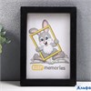 Фоторамка пластик L-3 10х15 см чёрный 4310369 РА-00020367 - фото 142758
