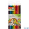 Карандаши цветные 12шт Enovation 6-гранные пластиковые EC110-12 1504241 Deli РА-00020180 - фото 142837