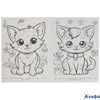 Раскраска Умка А4 Забавные котята РА-00020273