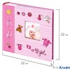 Фотоальбом Brauberg It's a girl на 200 фото 10х15 см твердая обложка бумажные страницы бокс розовый  РА-00021296
