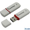 Флэш-карта 08 Gb SMARTBUY Crown, USB 2.0, белая, SB8GBCRW-W РА000040855