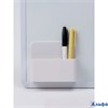 Подставка для маркеров и губок двойная белая 4×12×10 см 10083438 РА-00021853