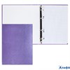 Тетрадь 120л А5 кл. на кольц. бум/вин. Metallic фиолет. 03420 120ТК5В1_03420 Хатбер  070806 РА-00006739