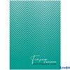 Тетрадь 48 листов А5 линия для записи иностранных английских слов Полоски на изумрудном высечка лати РА-00021479