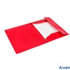 Папка на резинках А4 красная до 300 листов 0,5 мм Brauberg Universal 273039 РА-00022142