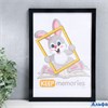 Фоторамка для фото 21×30 см Keep memories Формат чёрная пластик (пластиковый экран) 9467428 РА-00022184