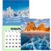 2026 Календарь 1-блочный 290х300мм Скрепка 12л Природа России Listoff КС122603 РА-00022462