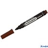 Маркер перманентный коричневый круглый наконечник 2,5мм Centropen 8566/кор Centropen РА-00023194